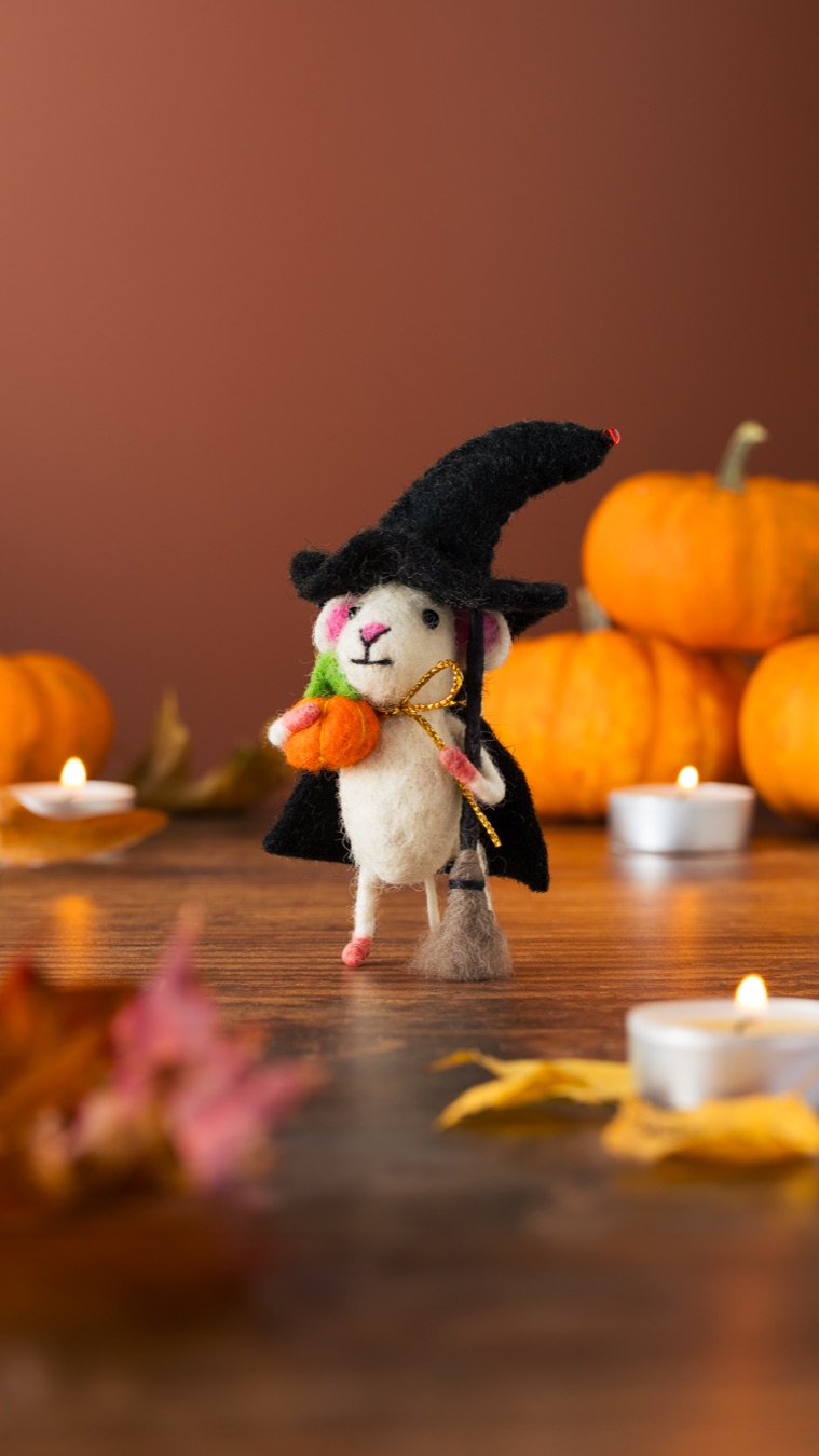 Halloween Witch Mouse