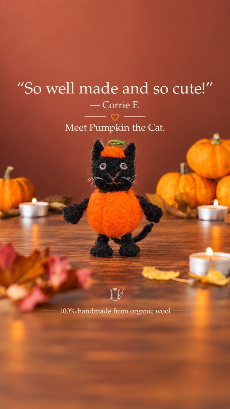 Pumpkin the Cat, Corrie F. review